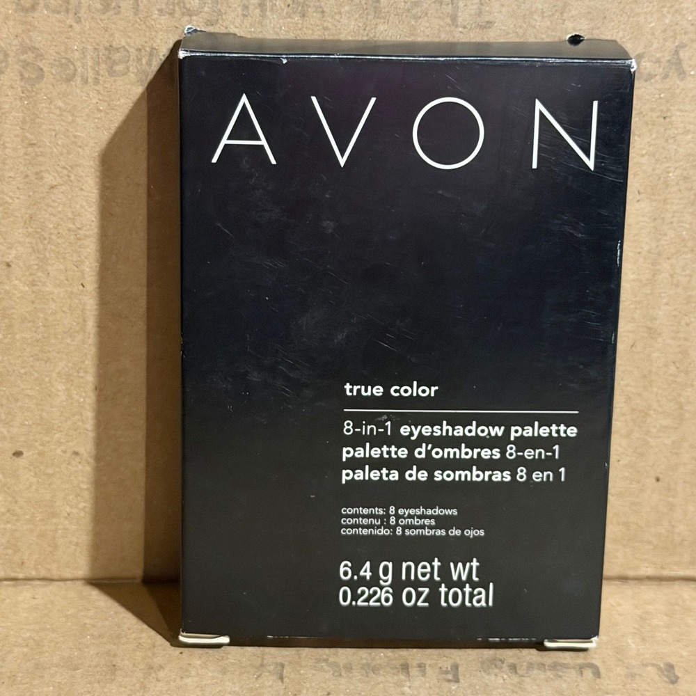 Avon true color 8 in 1 eyeshadow palette plum essentials